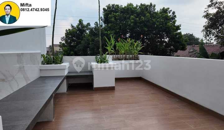 347. Murah Dijual Rumah Furnished 3 Lantai di Jagakarsa Jakarta Selatan - Lokasi Strategis, Siap Huni & Bebas Banjir