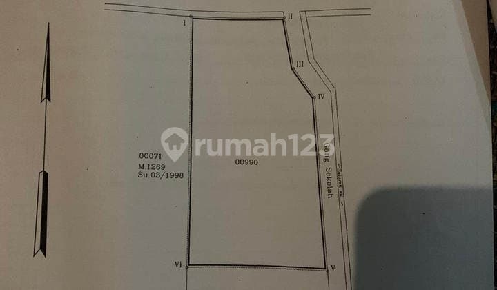 159. DIJUAL TANAH STRATEGIS DI ULUJAMI PESANGGRAHAN JAKARTA SELATAN
