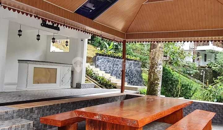 550. Dijual Villa Shambala Mewah di Puncak Mega Mendung Indah Full Furnish