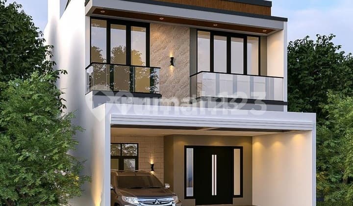 P74. Dijual Rumah Baru 3 Lantai Di Jalan Jagakarsa Raya Jakarta Selatan - Dekat Tol, UI & Halim , Lokasi Strategis Bebas Banjir