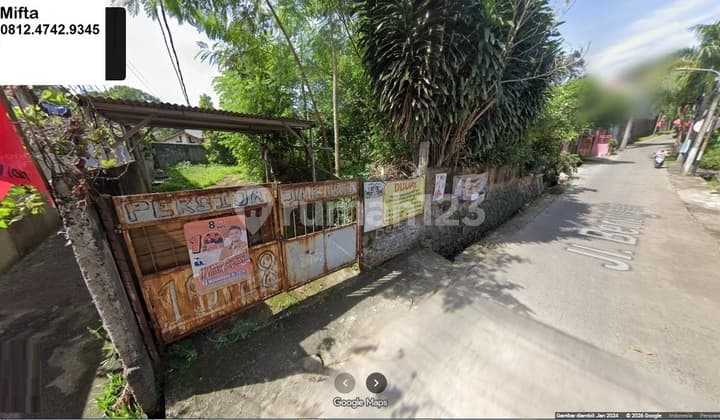 574. Quick Sale Cheap Land Cipayung East Jakarta - Freehold Title 223M² Strategic Roadside Location