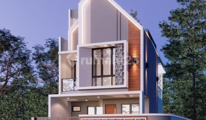 552. Dijual Rumah Brand New Pondok Bambu Duren Sawit Jakarta Timur - Murah Minimalis Modern
