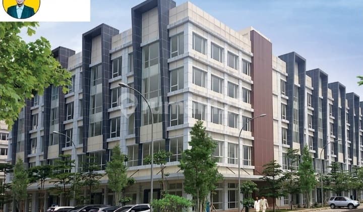 P93. Dijual Ruko Baru 6 Lantai Bonus Lift di Mega Office Park Harapan Indah Kota Bekasi Siap Huni Strategis Hadap Jalan Bebas Banjir