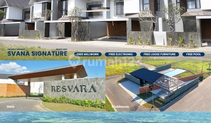 P110. Dijual SVANA Signature Ciputra Beach Resort Di Kediri Tabanan Bali - Investasi Properti Mewah Bali