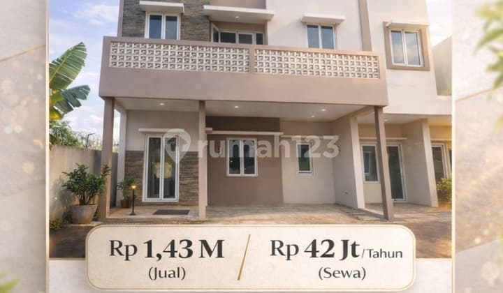 535. Murah Dijual Rumah di Sekitar Bintaro - BSD Lengkong Gudang Timur . Serpong Kota Tangerang Selatan Dekat Aeon BSD Siap Huni Bebas Banjir