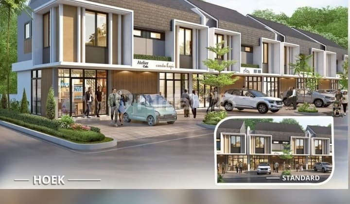 P113. DIJUAL FLORENCE VILLAGE JGC - RUMAH MODERN 2 LANTAI DI KAWASAN PREMIUM JAKARTA TIMUR