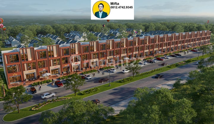 P155. Dijual Ruko Americano di Metland Menteng, Jakarta Timur - Cuma 15 Unit