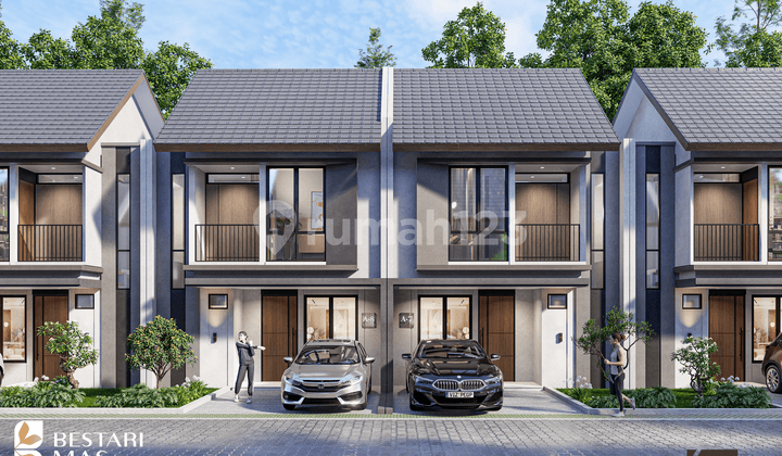 Rumah Baru 2 Lantai di Bestari Mas Dekat Tol Buah Batu