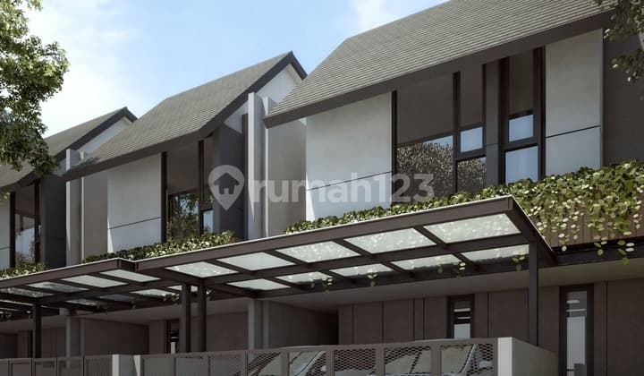 Rumah Baru Sayap Jalan Riau di Tengah Kota Bandung Dekat Sekolah Kampus
