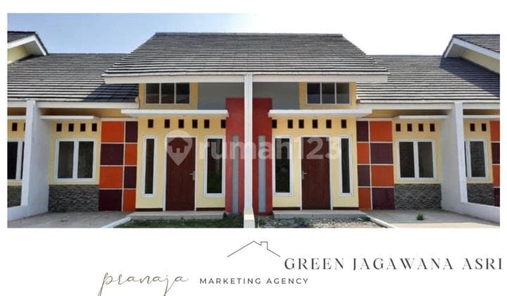 Rumah siap huni di pusat kota dekat stasiun