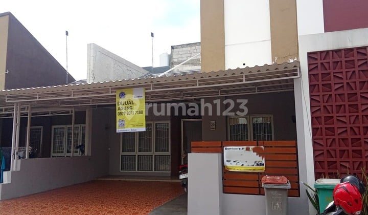 Jual Rumah Minimalis Cantik Bersertipikat SHM di Perumahan Familia Urban, Mustika Sari, Kota Bekasi