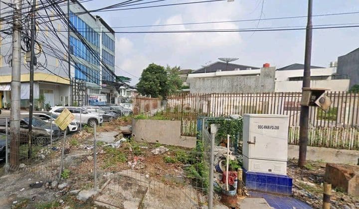 Kavling Pluit 990m2 Pinggir Jalan Raya Posisi Hoek