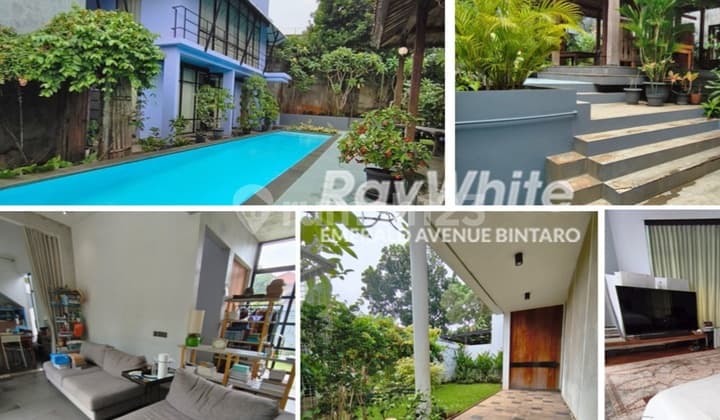 Excellent House Ready to Move In Within a Cluster with a Pool in Puri Bintaro - Now on Sale