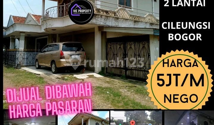 Dijual Dibawah Pasaran, Rumah Butuh Renov di Cileungsi Bogor