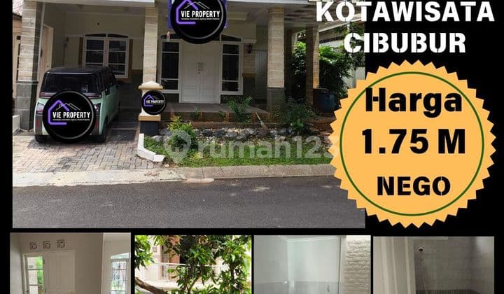 Dijual Cepat Rumah Renovasi Di Kota Wisata Cluster Depan Cibubur