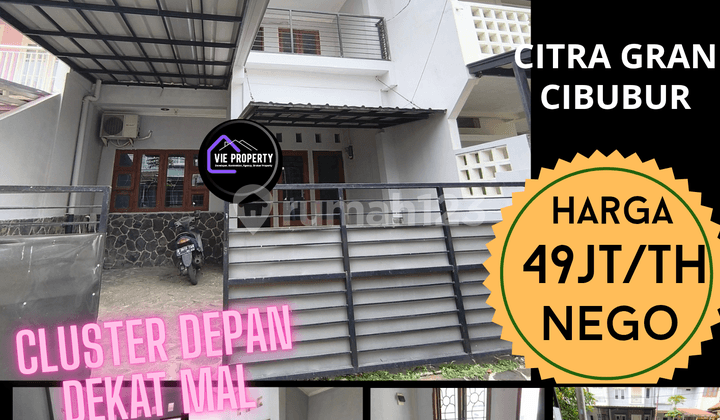 Below Market Cheap Rent 2-Story House Citra Gran Cibubur