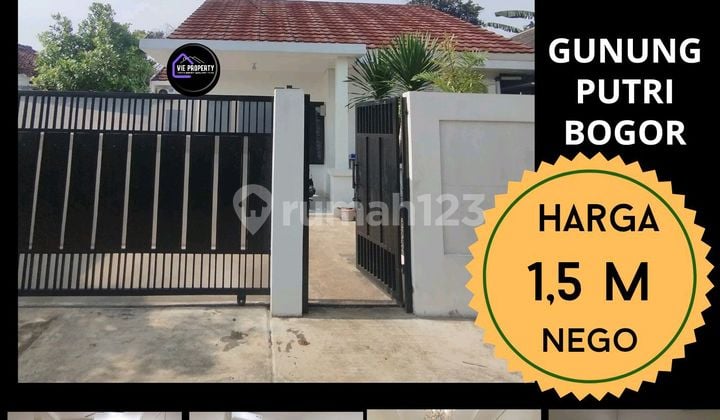 Banting Harga Jual Murah Rumah Luas Rapi Di Gn Putri Bogor