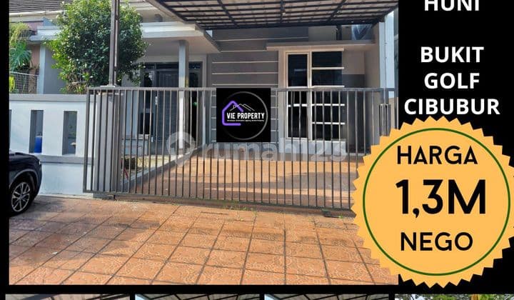 Dijual Dibawah Harga Pasaran Rumah Bukit Golf Cibubur Riverside