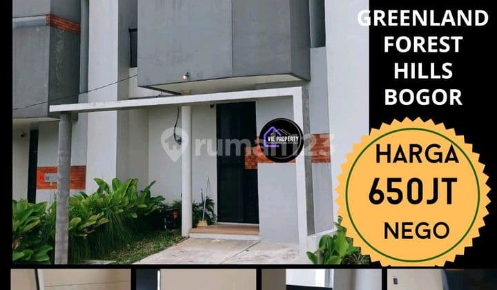 Jual Rumah Rapi 2 Lantai Siap Huni di Greenland Forest Residence