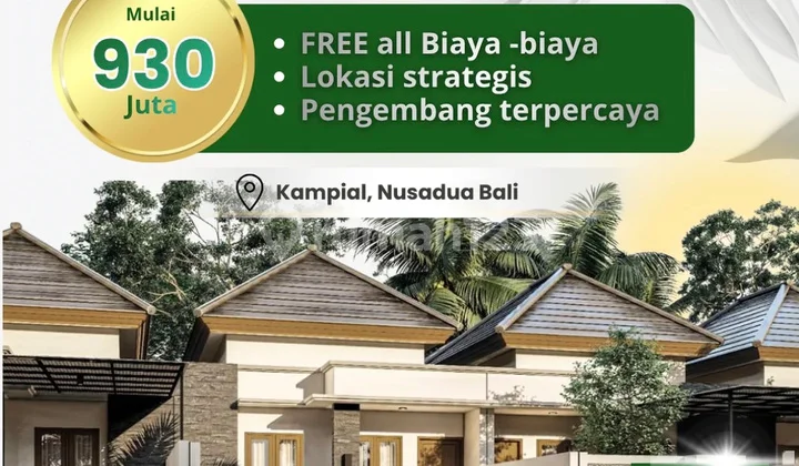 Rumah, 1 Lantai, SHM, di Nusa Dua, Rumah, 1 Lantai, SHM, di Nusa Dua,
