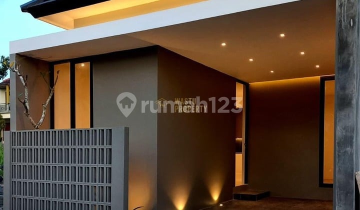 Rumah Modern Konsep Open Space, Dekat Pasar Gentan di Ngaglik