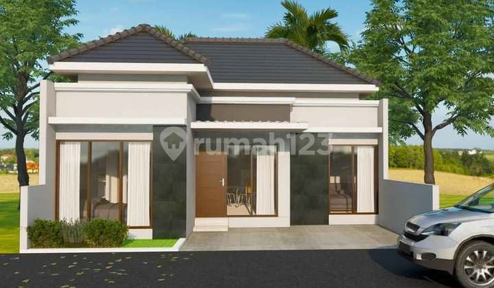 Rumah Desain Limasan, 200 Meter Dar Jl. Jogja Solo di Purwomartani