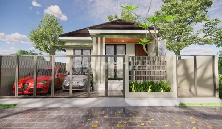 Modern Limasan House, Within a Cluster Near Kadisoka Fishing Area, Kalasan