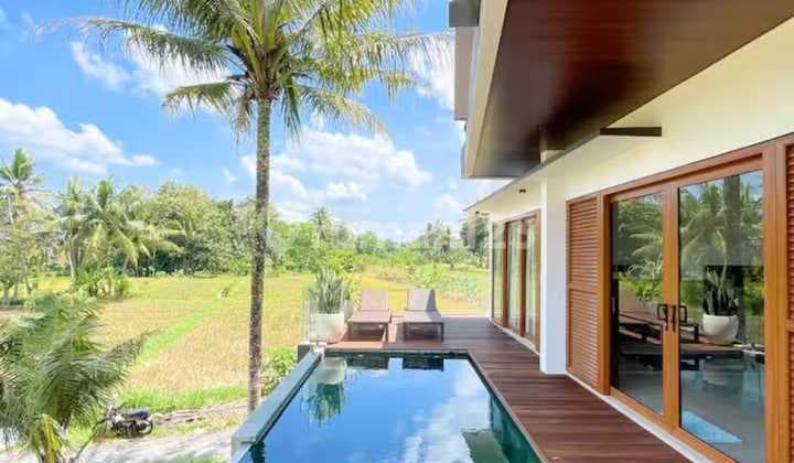 Luxury Villa Ready to Live In with Private Pool in Pandowoharjo Sleman Beautiful View!