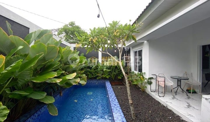 Rumah Villa Private Pool di Berbah Sleman Fully Furnish