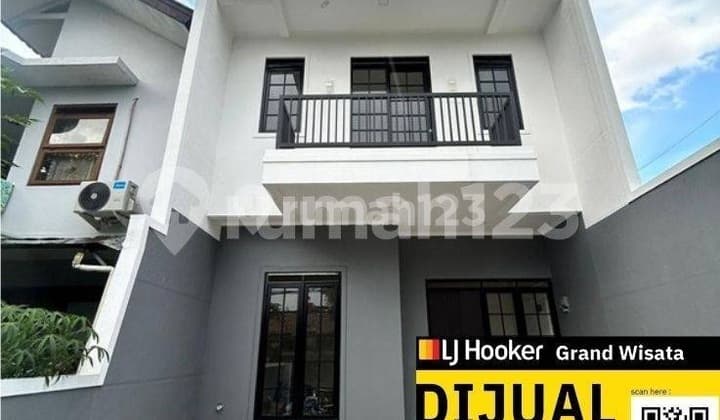 Dijual Rumah Baru 2 Lantai Siap Huni Luas 120 M². 4 + 1 Kamar Tidur Hanya 7 Menit Menuju Mall Tsm, Turangga Bandung