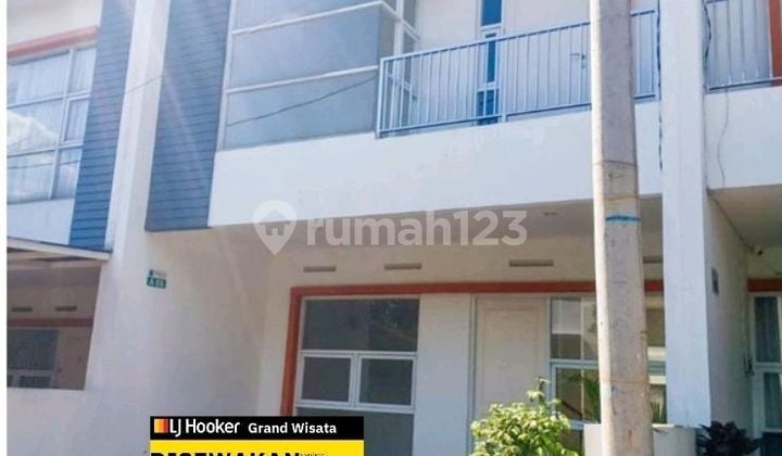 Disewakan Rumah Baru 2 Lantai Luas 111 M2, 3 Kamar Tidur Siap Huni Keamanan 24 Jam, One Gate Security System. Arcamanik Bandung
