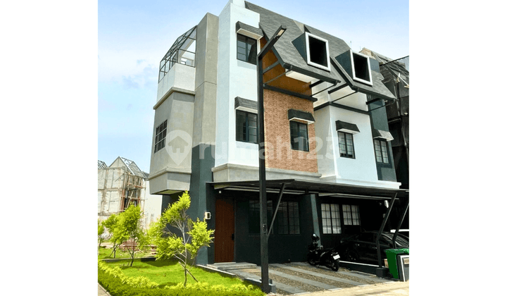 Rumah Modern 3 Lantai Strategis di Lenteng Agung Dekat Mall