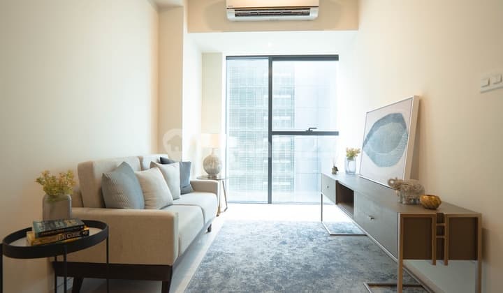 For Sale Fully Furnished Exclusive 1+1 BR Apartment In Mega Kuningan South Jakarta Ready To Use