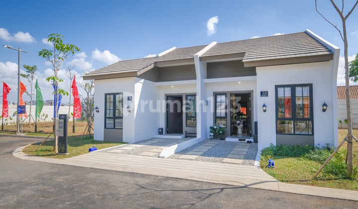 Jual Rumah Baru Minimalis 2 Kamar di Pusat Karawang Clubhouse Lengkap