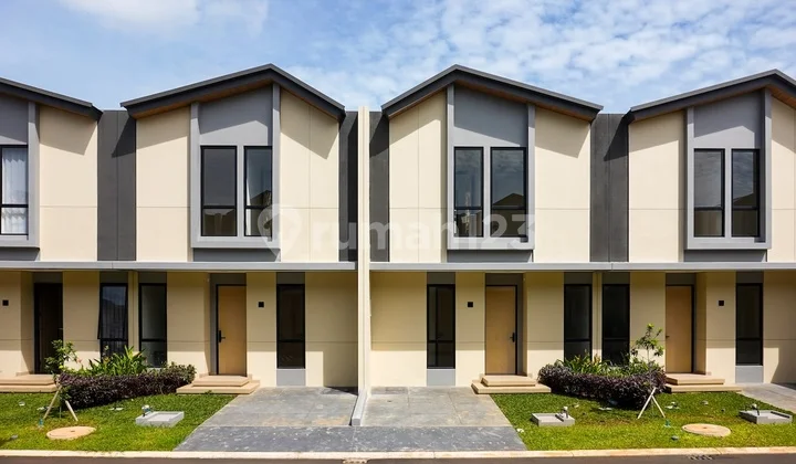 For Sale Rumah Baru Green Concept dengan 3 Kamar dan 2 Lantai di Tangerang