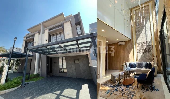 Rumah Baru di Perumahan Baru Mewah Modern 3 Lantai di Jakarta Jarang Ada!