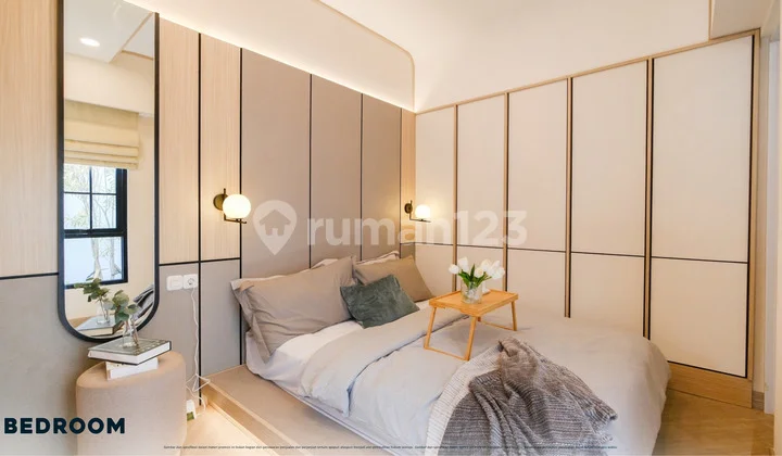 Rumah Modern Minimalis Dekat Pintu Tol, Kampus, Sekolah, Dll Fasilitas Lengkap