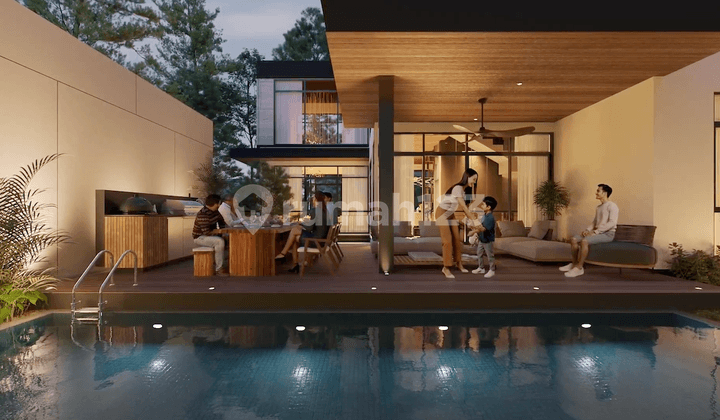 Rumah Premium 6 Kamar Punya Kolam Renang Cocok untuk Hunian Keluarga