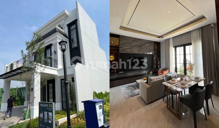 Jual Rumah Luas Elit 2 Lantai Dekat Akses Tol dan LRT