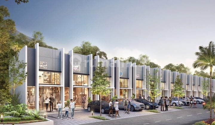 Ruko Kondisi Baru Dijual di Kawasan Komersial Bogor, Under 1M