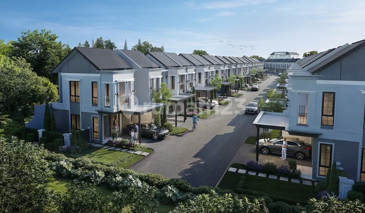 Rumah Premium 2 Lantai Fasilitas Lengkap Dijual Kondisi Baru