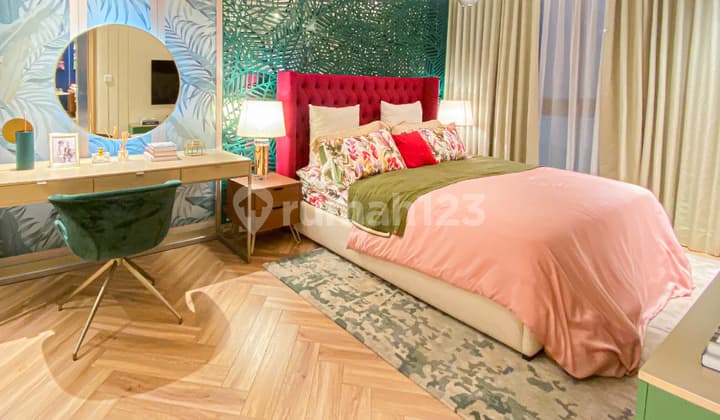 Apartemen 2 Kamar Tidur Baru di Alsut Dekat Mall, Universitas, Sekolah