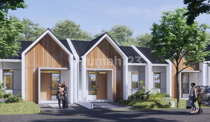 For Sale Rumah Modern 2 Kamar Strategis Dalam Perumahan di Samarinda