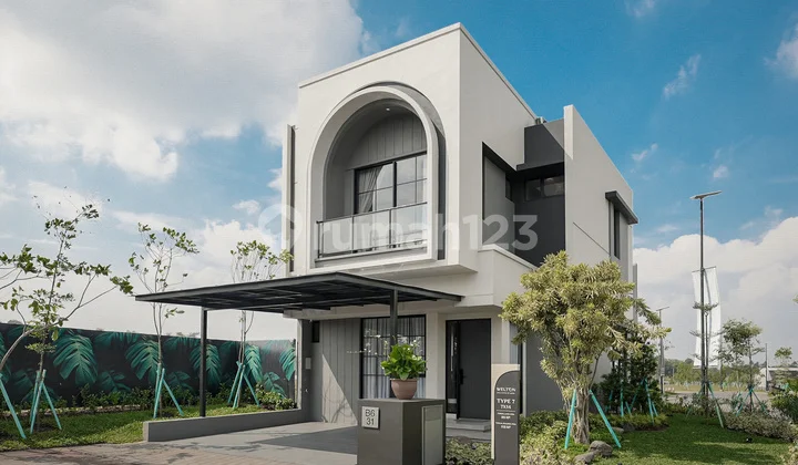Dijual Rumah Kondisi Baru dan Luas di BSD Hanya 5 Menit dari Exit Tol Serbaraja