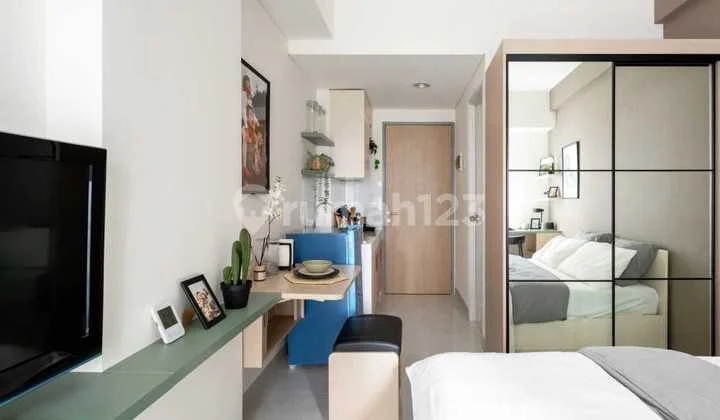 Cheap Sale New Studio Type Apartment in Serpong Ready to Live In Furnished Complete Facilities