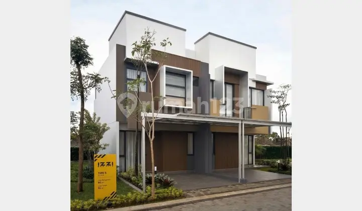 Jual Rumah Baru di Cluster Izzi BSD Harga 1,5 Miliar Aja