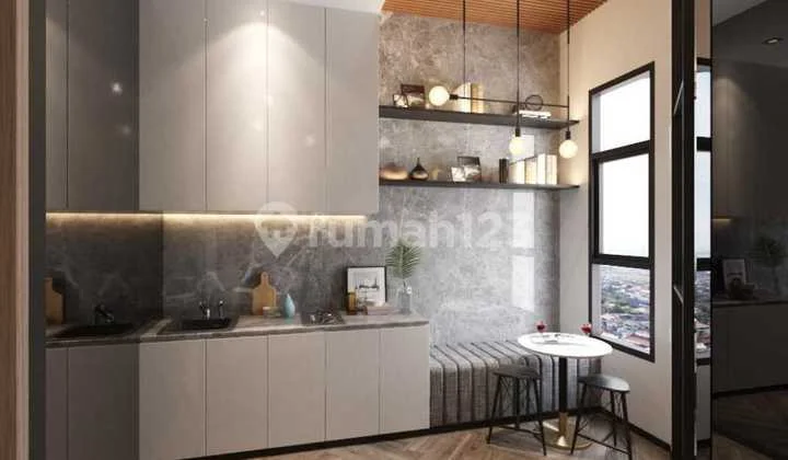 Dijual Apartemen Siap Huni Sudah Furnished Tipe Studio Dekat Stasiun
