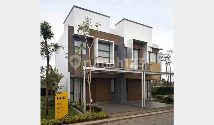 Rumah Dijual di Cluster Izzi BSD Terbaru Strategis Dekat Eastvara Mall dan Aeon