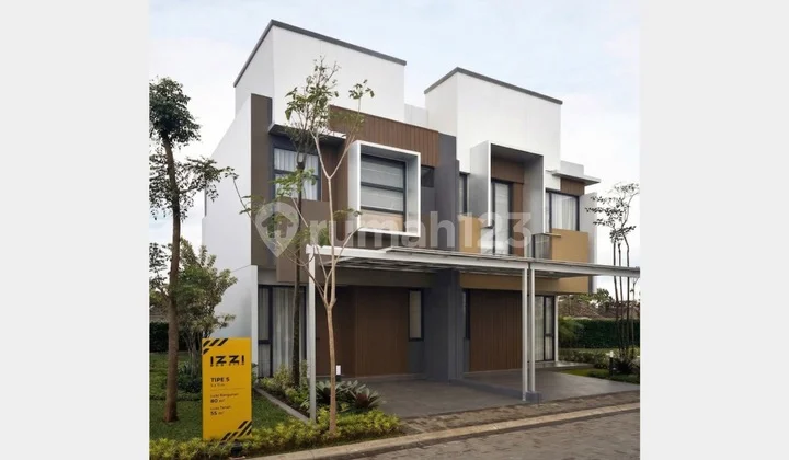 Rumah Dijual di Cluster Izzi BSD Terbaru Strategis Dekat Eastvara Mall dan Aeon