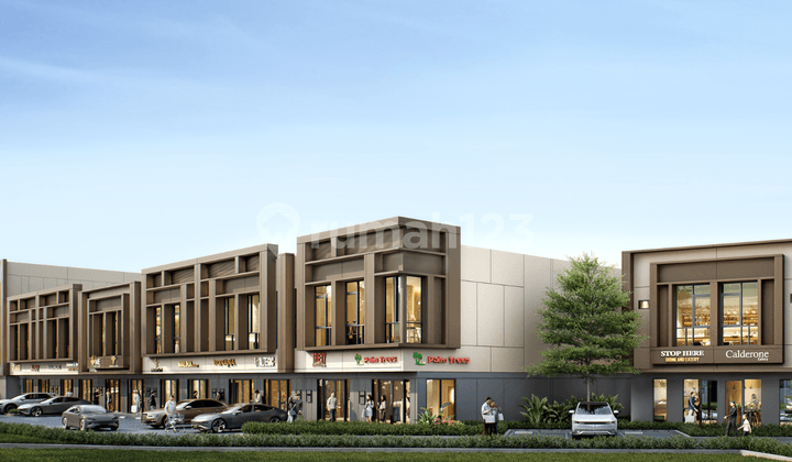 Ruko Terbaru di BSD City Alunara Society Hub Dekat Akses Toll & Pasar Modern BSD